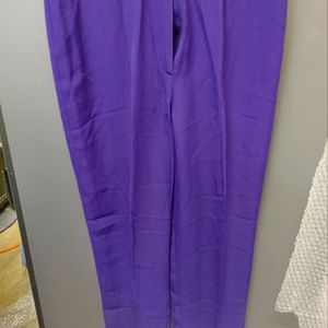 Carlisle Purple Rayon Pants